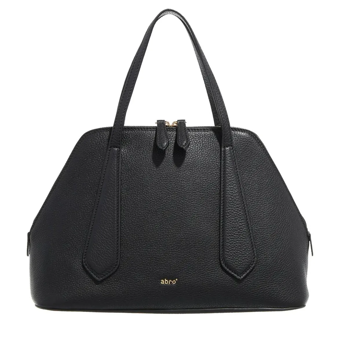 Abro Handtasche Chachacha/ Black/GoldBlack/Gold Satchel