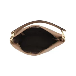 Abro Hobo Bag Ebony aus Leder braun Crossbody Bag