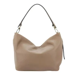 Abro Hobo Bag Ebony aus Leder braun Crossbody Bag