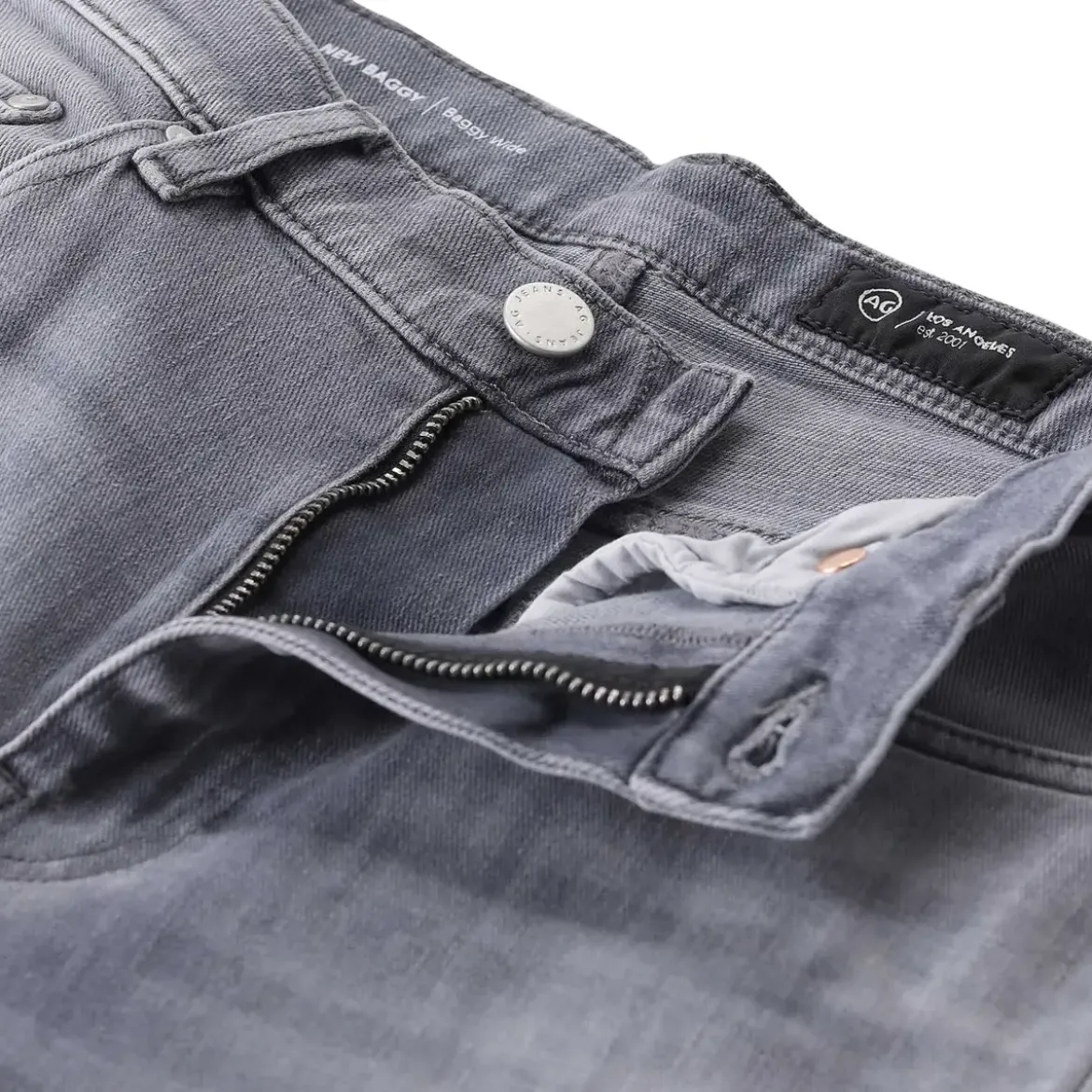 Adriano Goldschmied Baggy-Wide Jeans grau Wide Leg Jeans
