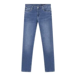 Adriano Goldschmied Cigarette Jeans Prima blau Slim-Fit-Jeans