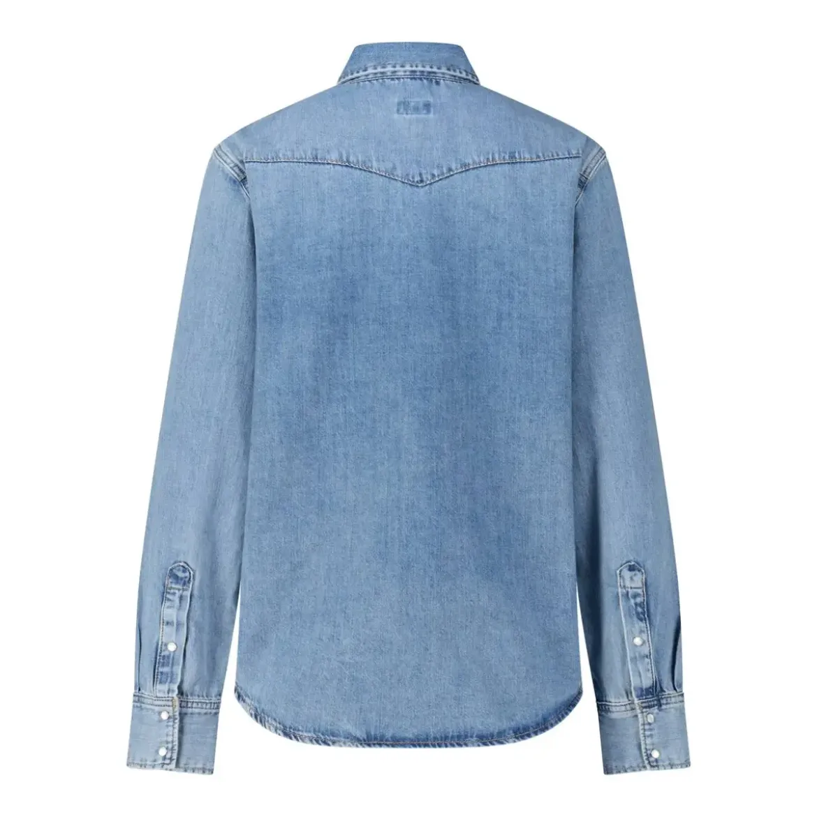 Adriano Goldschmied Overshirt im Denim-Style blau Hemd