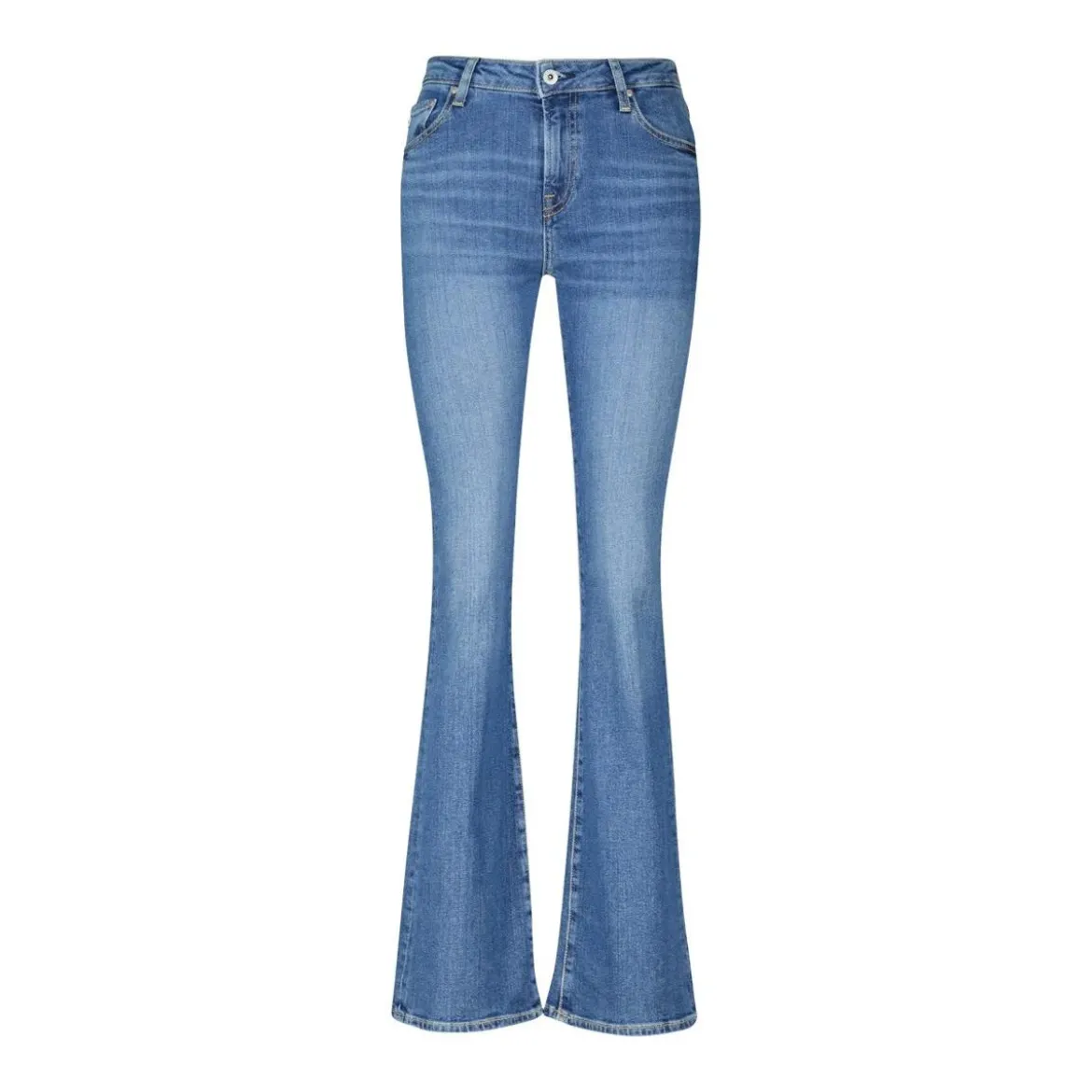 Adriano Goldschmied Slim Bootcut Jeans blau Bootcut-Jeans