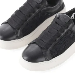 Agl Sneaker Guily Fabric schwarz Schnürschuhe