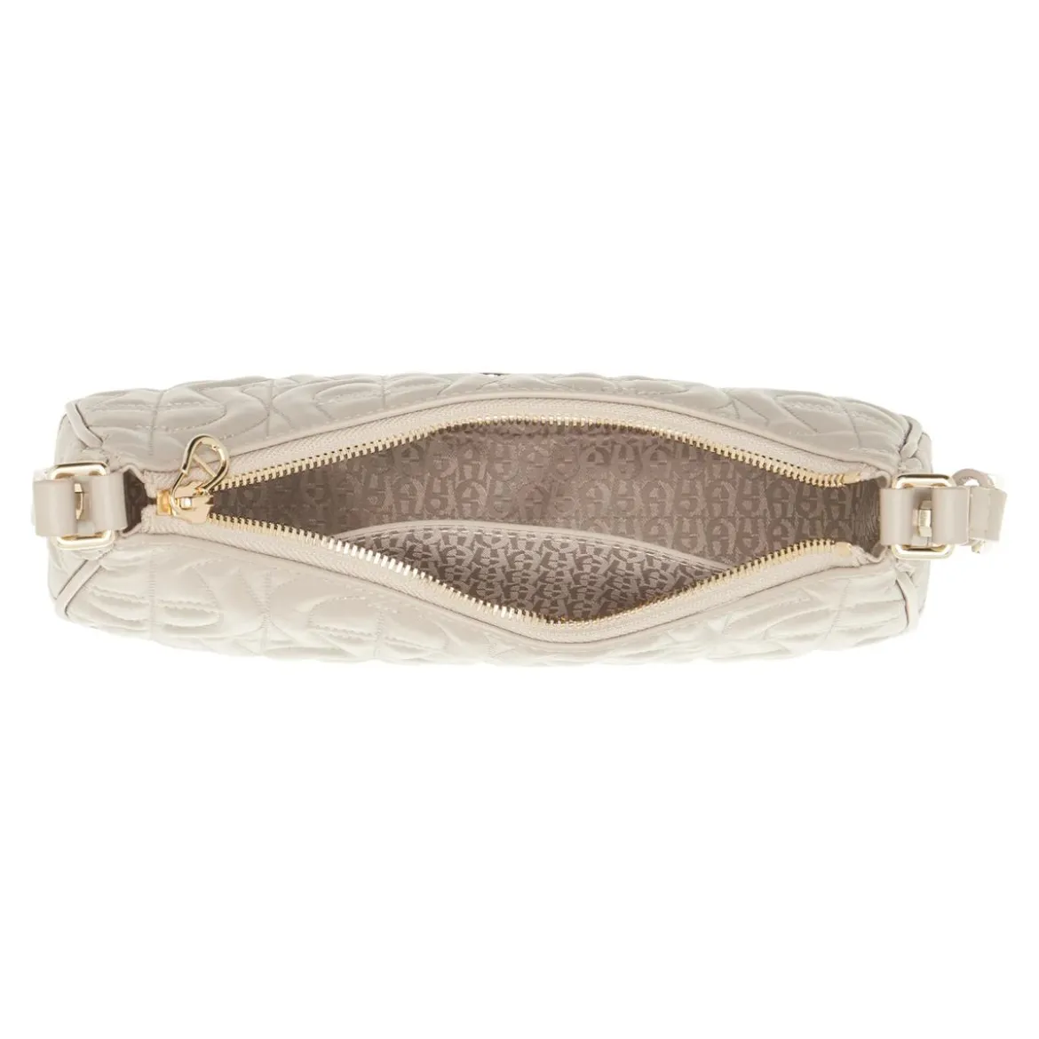 AIGNER Diadora Alpaca Beige Schultertasche