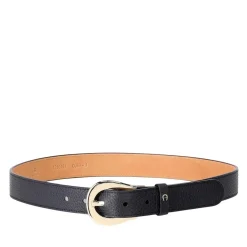 AIGNER Gürtel aus Leder Dunkelblau Gürtel