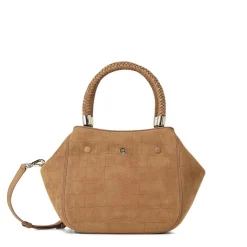 AIGNER Handtasche Carré Soft Croco braun Crossbody Bag