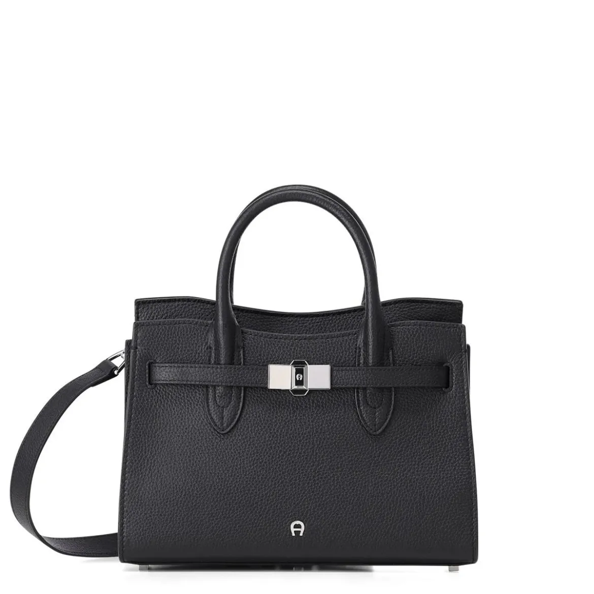AIGNER Handtasche Farah aus Rindsleder schwarz Crossbody Bag