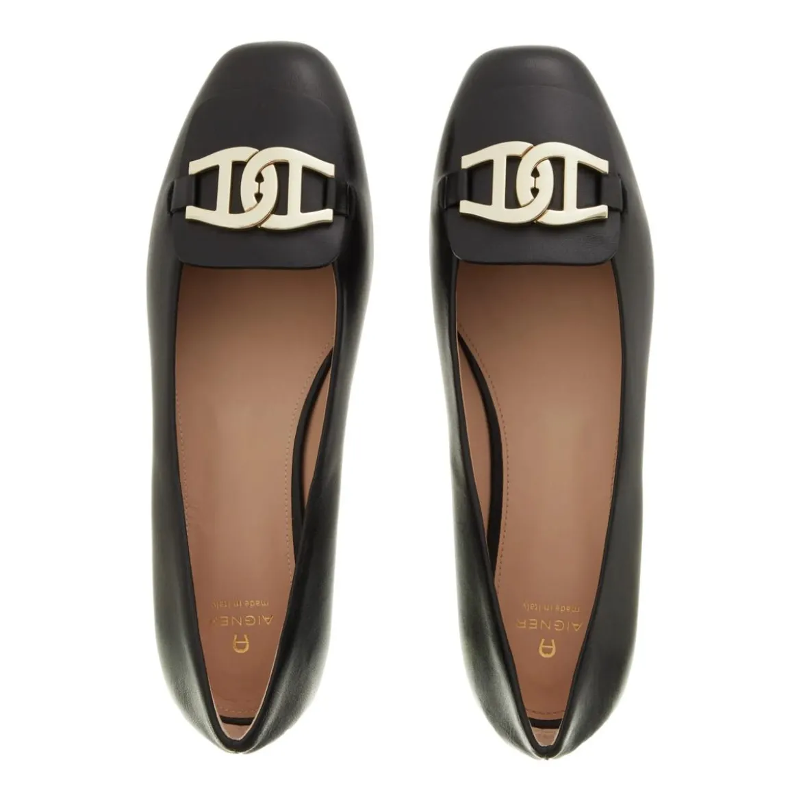 AIGNER Madeleine 3A Black Ballerinas