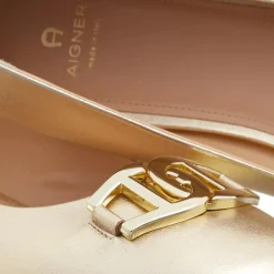 AIGNER Madeleine 1 Platinum Ballerinas