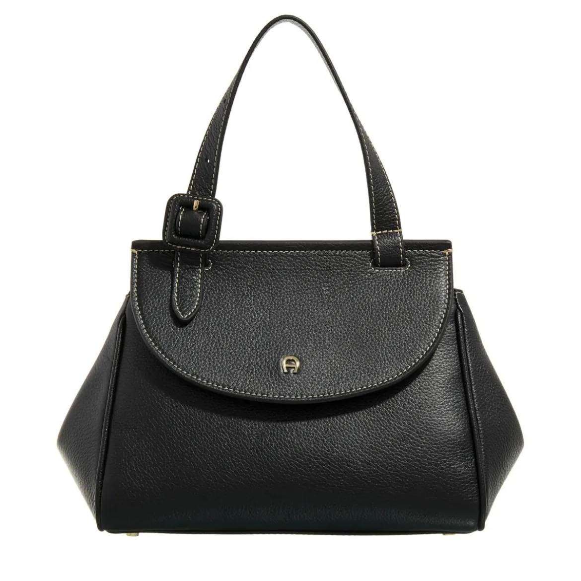 AIGNER Miranda Black Satchel