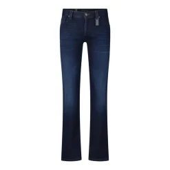 Alberto Regular-Fit Jeans Navy Straight Leg Jeans