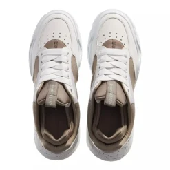 Alexander McQueen Court Trainer 8929 wh/pe Plateau-Sneaker