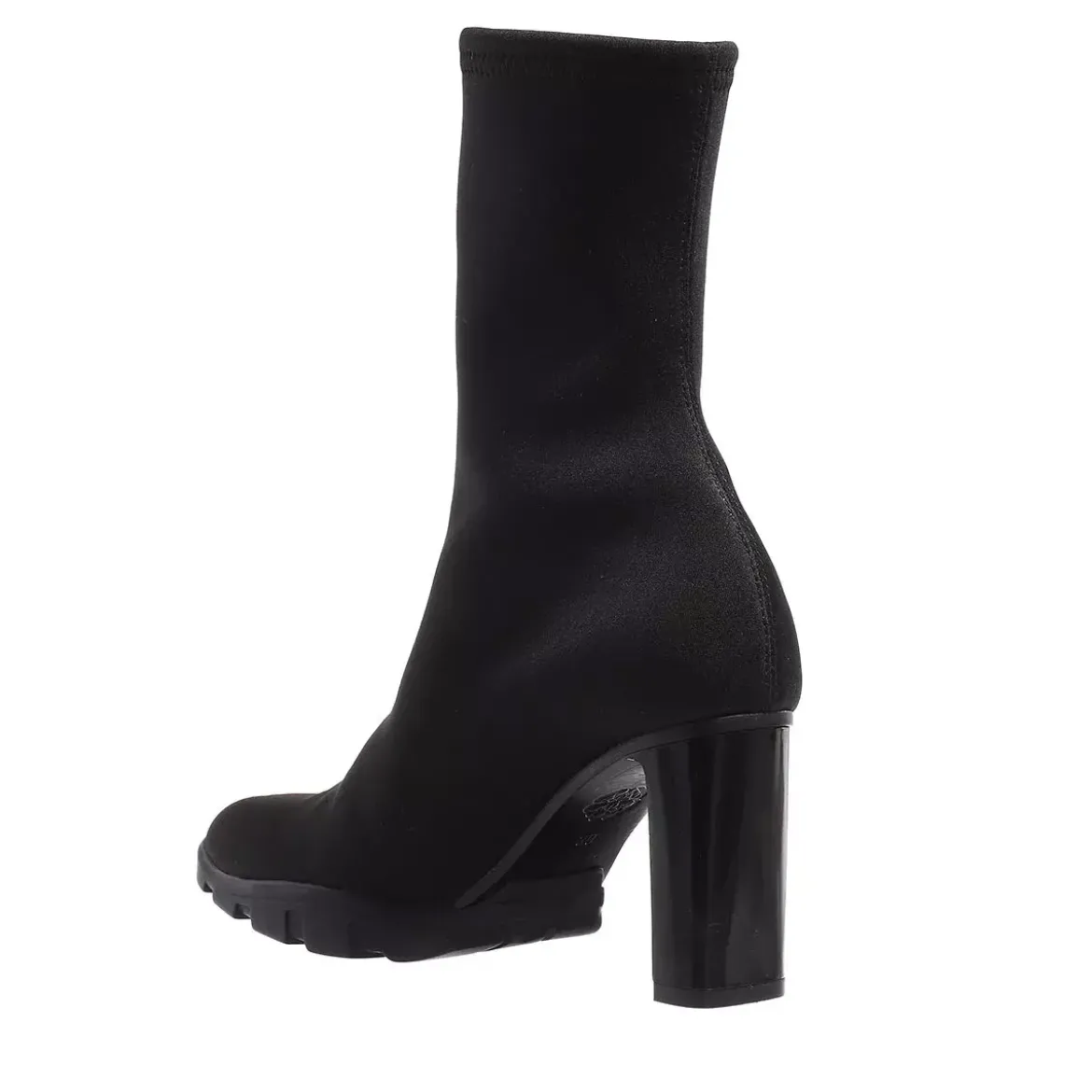 Alexander McQueen Neoprene Boots Black Stiefeletten