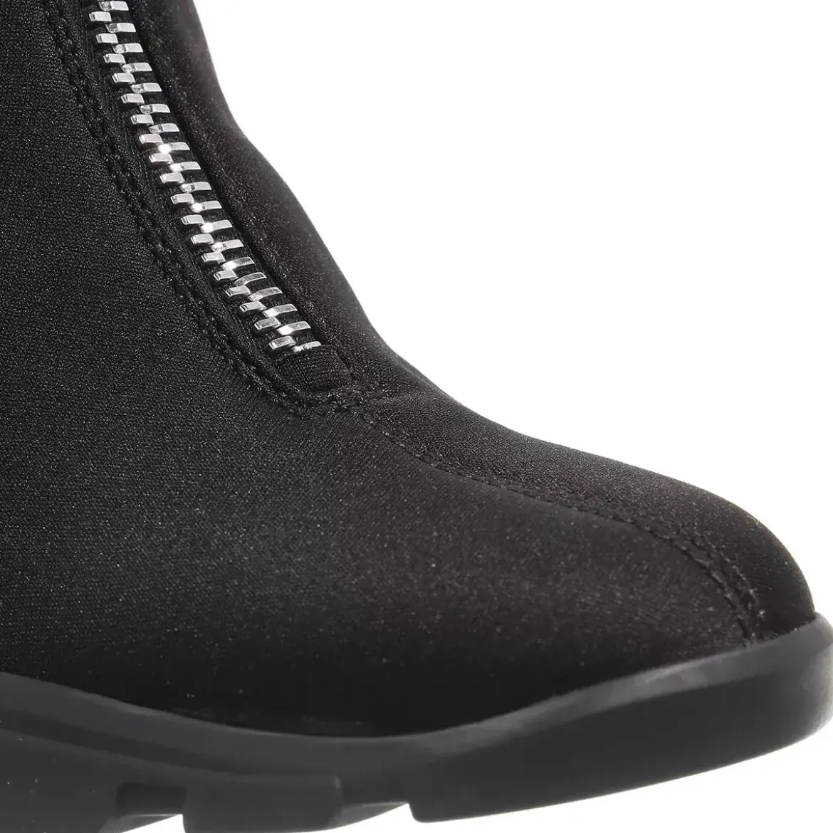 Alexander McQueen Neoprene Boots Black Stiefeletten