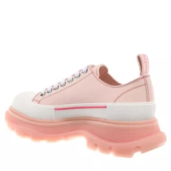 Alexander McQueen Tread Slick Boot Tea Rose/White Low-Top-Sneaker