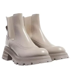 Alexander McQueen Wander Boots Leather Stone Stiefeletten