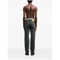 AMI Paris Black Classic Fit Jeans Black Straight Leg Jeans