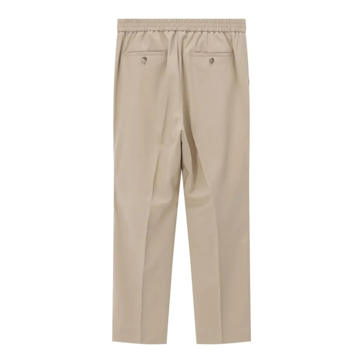 AMI Paris Stoffhose aus Wolle beige Stoffhose