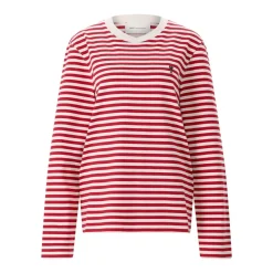 AMI Paris Sweatshirt aus Baumwolle rot T-Shirt