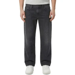 AMI Paris Wide-Fit Jeans schwarz Wide Leg Jeans