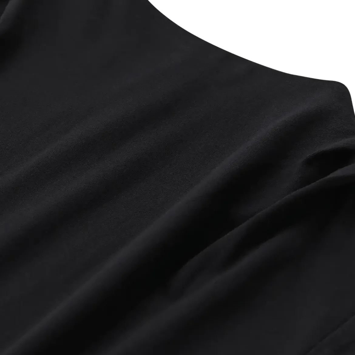 Anine Bing Maxikleid Alix aus Baumwollmix schwarz Maxikleid