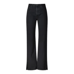 Anine Bing Straight-Fit Jeans Roy schwarz Straight Leg Jeans