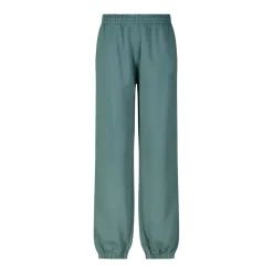 Anine Bing Sweatpants Karter mit Logo Grün Jogginghose
