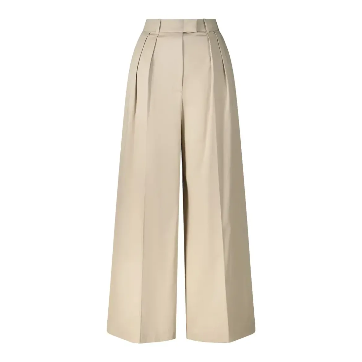 Anine Bing Weite Stoffhose Lou beige Stoffhose
