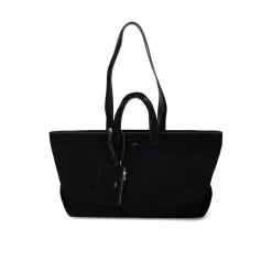 A.P.C. Le Drummer Suede Bag Black Shopper