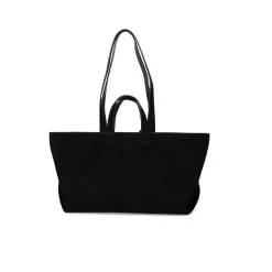 A.P.C. Le Drummer Suede Bag Black Shopper