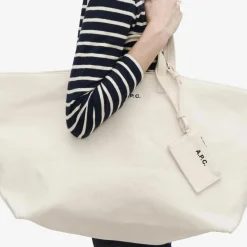 A.P.C. Le Drummer Toile Aad Ecru Shopper