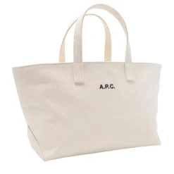 A.P.C. Le Drummer Toile Small Aad Ecru Tote