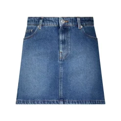A.P.C. Minirock Moss Blau Minirock
