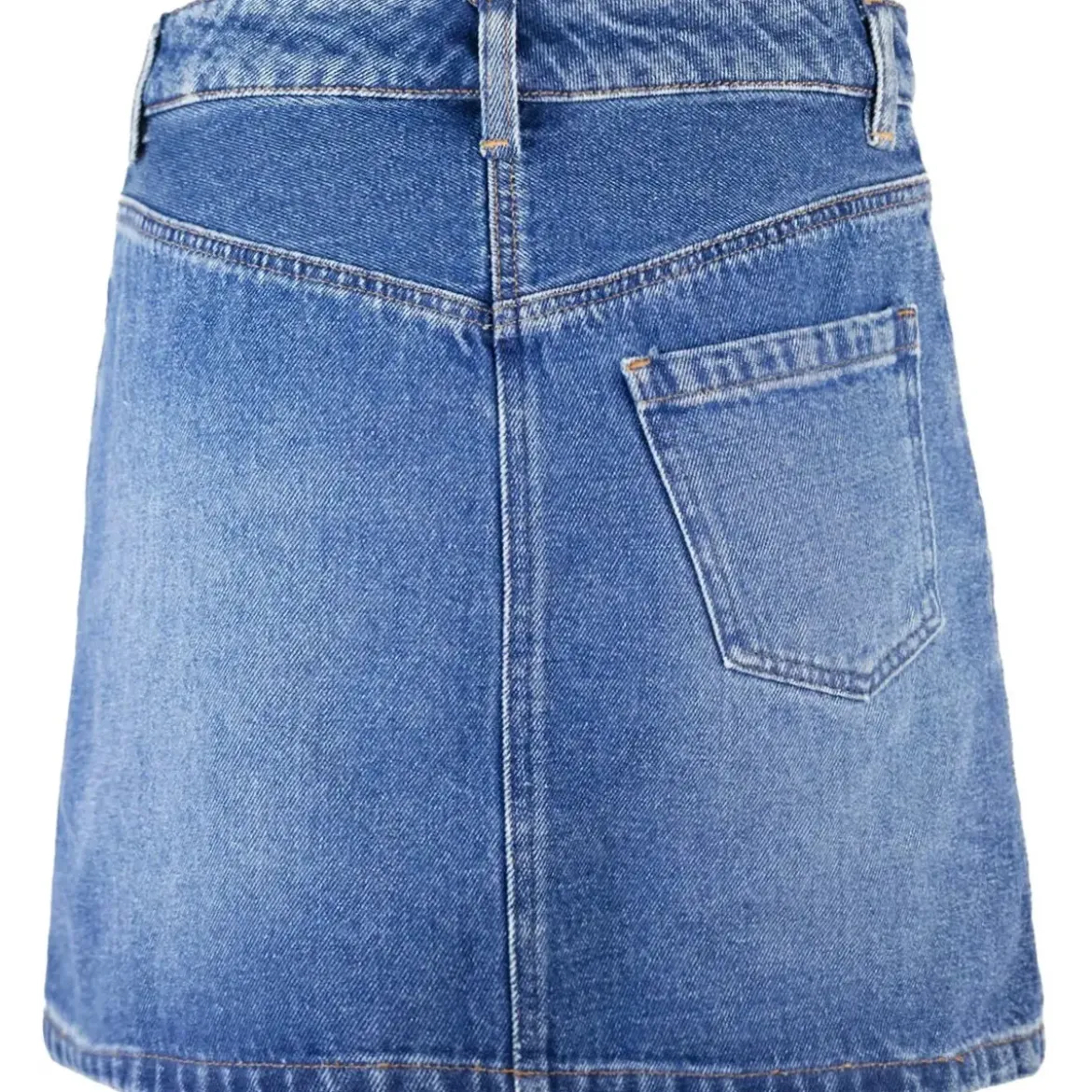 A.P.C. Minirock Moss Blau Minirock