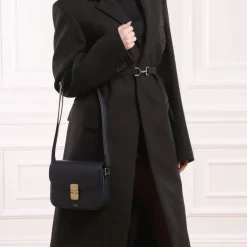 A.P.C. Sac Grace Small Dark Navy Crossbody Bag