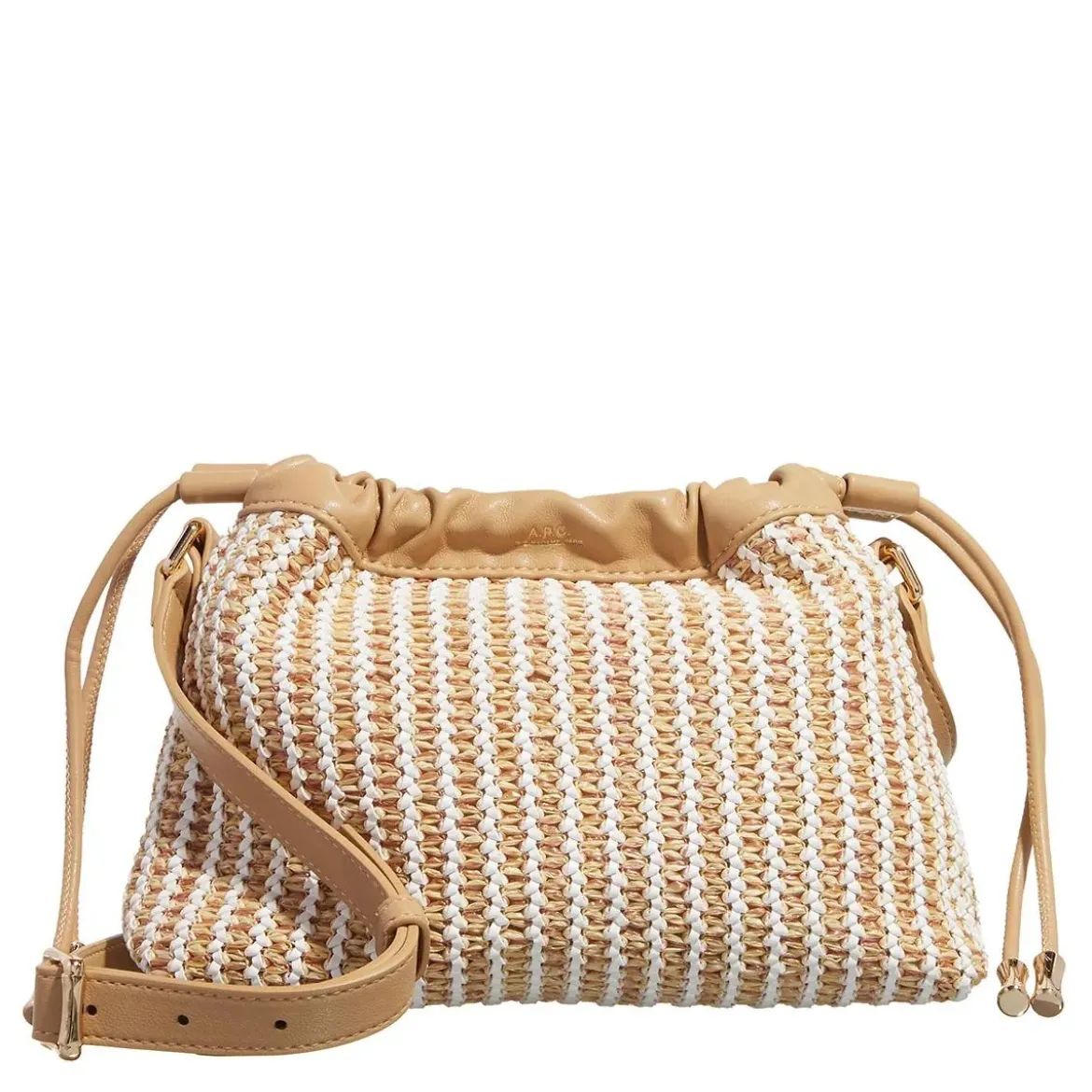 A.P.C. Sac Ninon Mini Sand Crossbody Bag