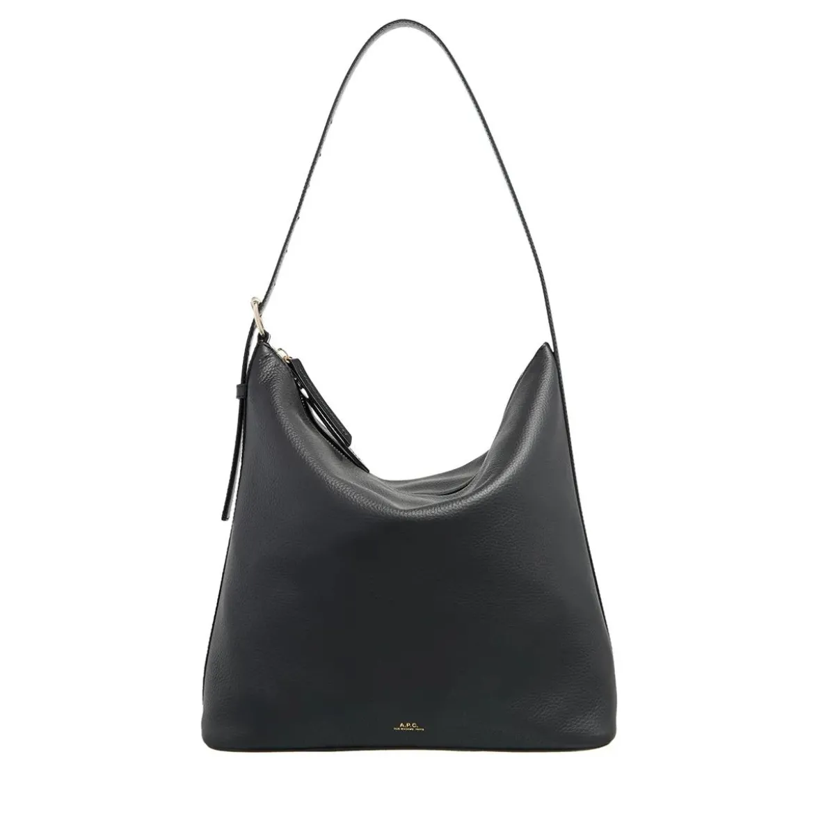 A.P.C. Sac Vera Lzz Black Hobo Bag