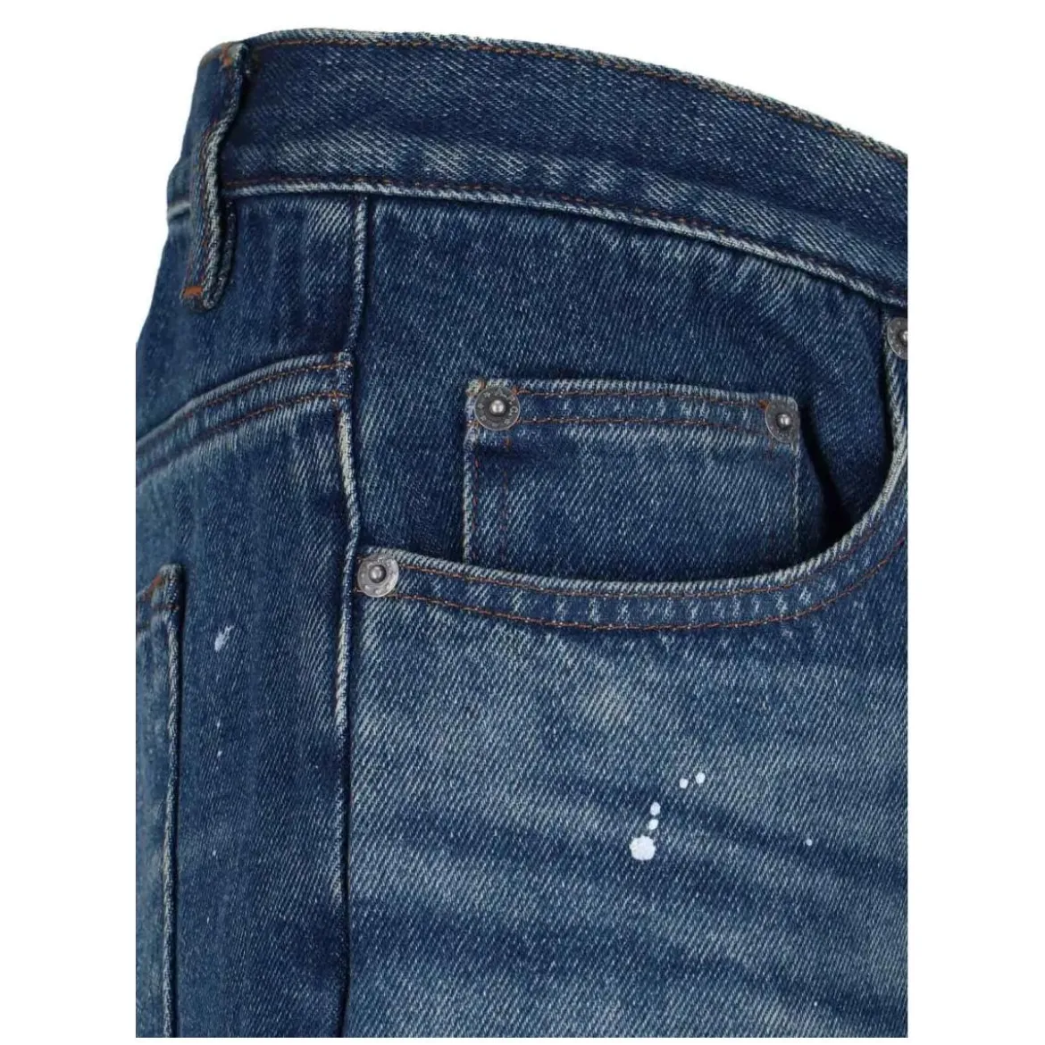 A.P.C. Straight Fit Jeans im Vintage-Look Blau Straight Leg Jeans