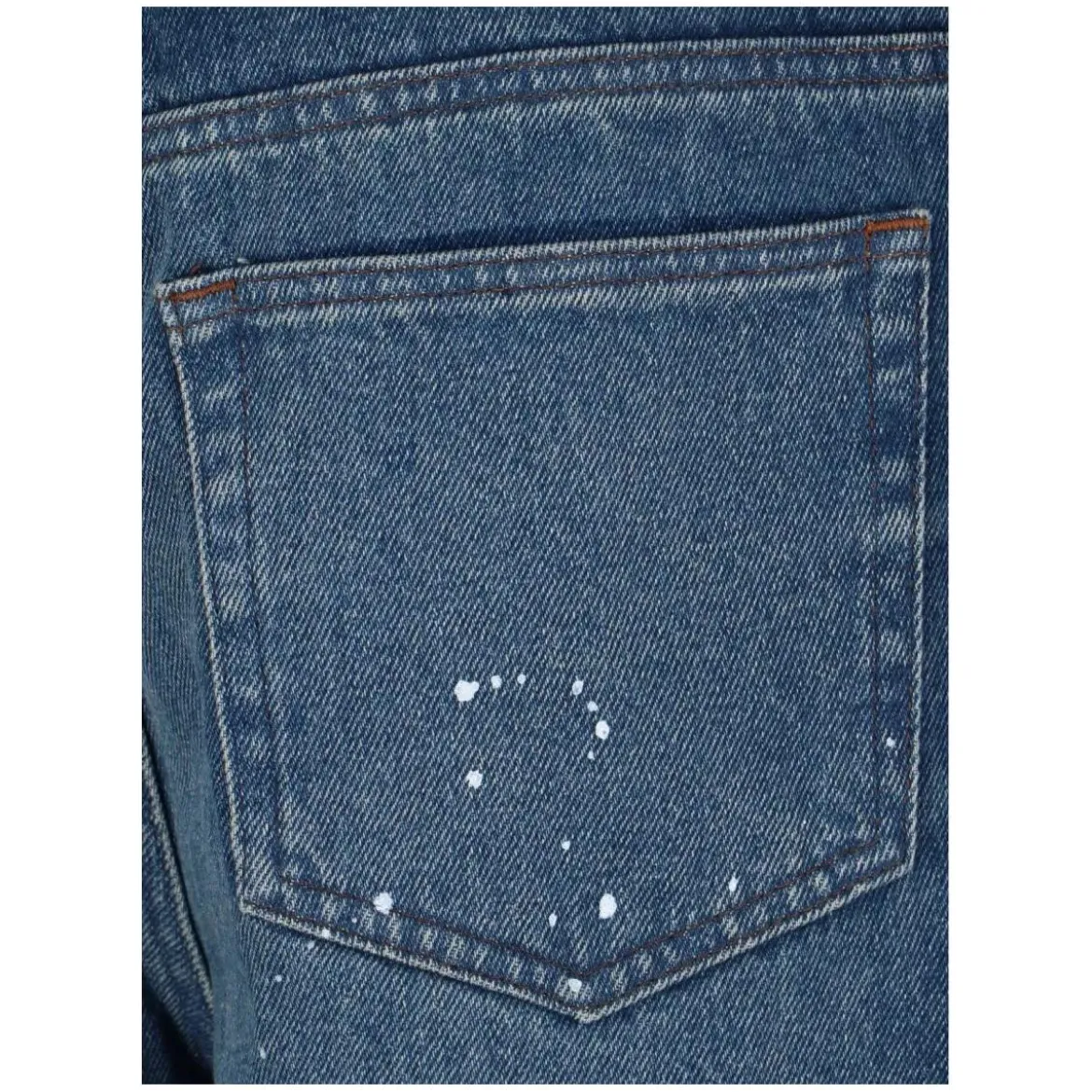 A.P.C. Straight Fit Jeans im Vintage-Look Blau Straight Leg Jeans