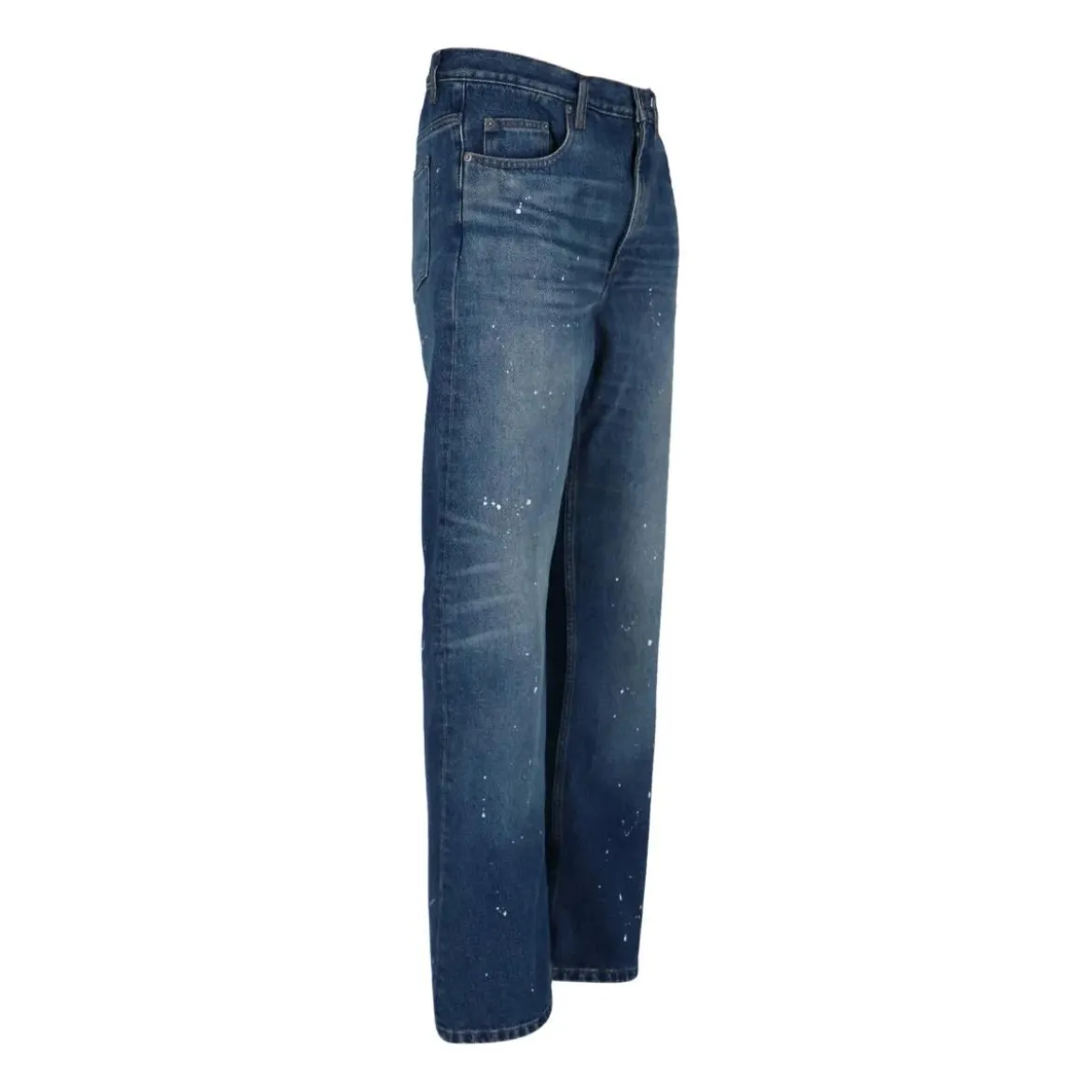 A.P.C. Straight Fit Jeans im Vintage-Look Blau Straight Leg Jeans