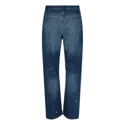A.P.C. Straight Fit Jeans im Vintage-Look Blau Straight Leg Jeans