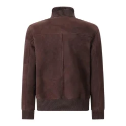 Arma Jacke aus Lammleder braun Übergangsjacke