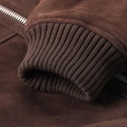 Arma Jacke aus Lammleder braun Übergangsjacke