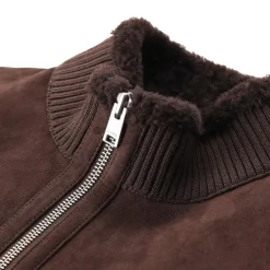 Arma Jacke aus Lammleder braun Übergangsjacke