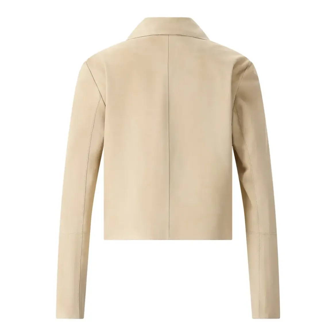 Arma Jacke Emy aus Veloursleder beige Lederjacke