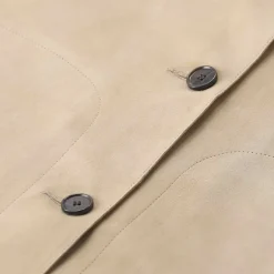 Arma Jacke Emy aus Veloursleder beige Lederjacke
