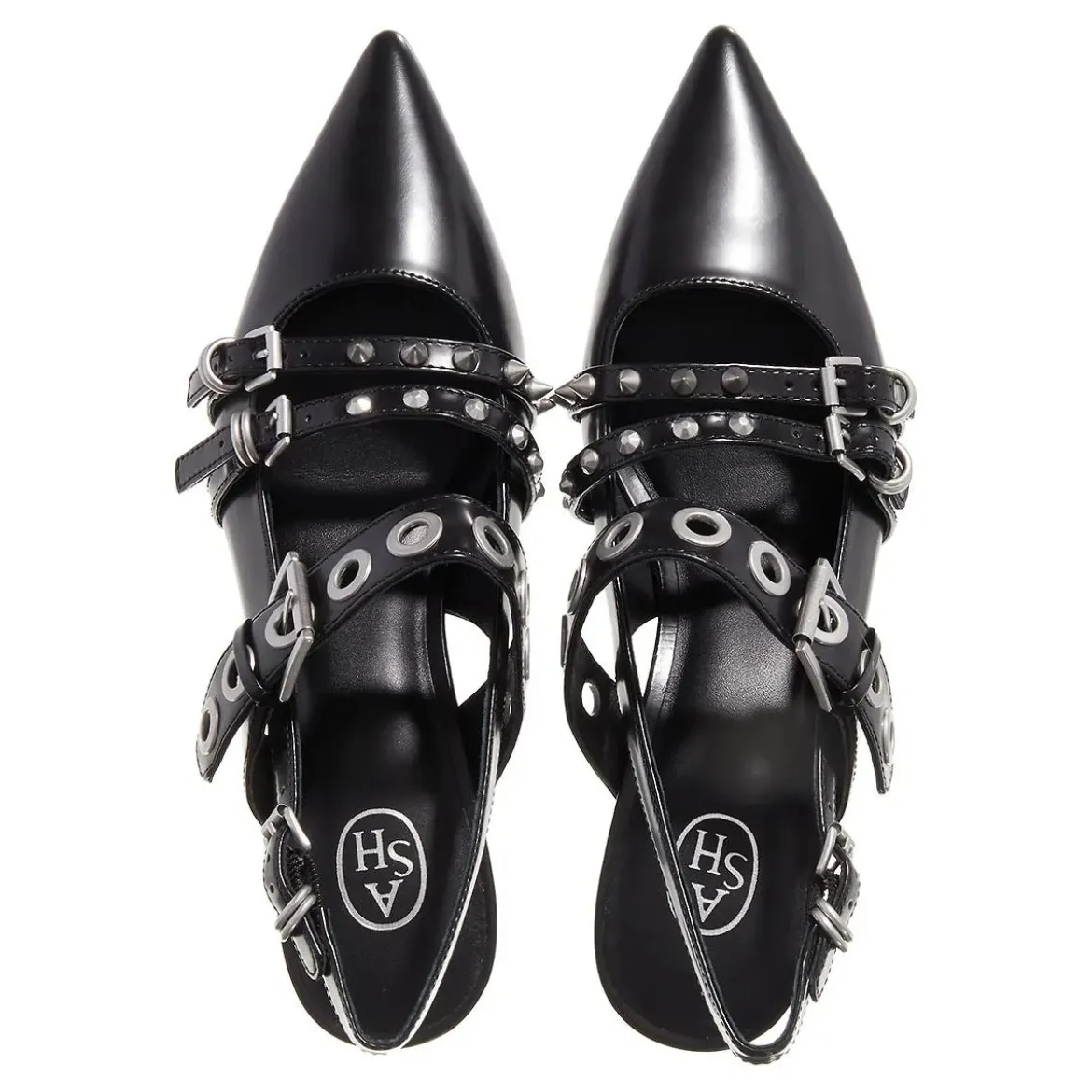 Ash Babel02 Black Pumps