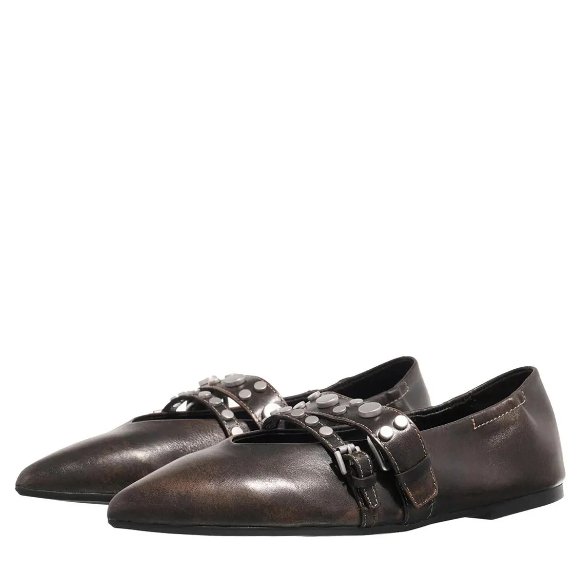 Ash Britney05 Black Ballerinas