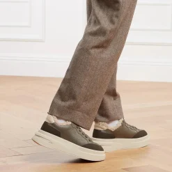 Ash Impuls Fur Military Low-Top-Sneaker
